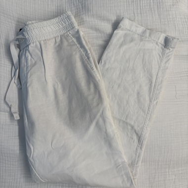 Weiße leichte Zara Hose