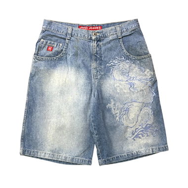 RARE Vintage JNCO Dragon Jorts (38US)