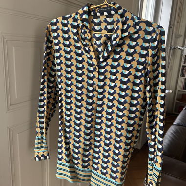 Camicia in seta stampata Etro taglia 40