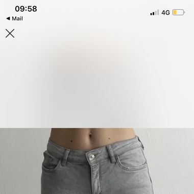 Grey jeans