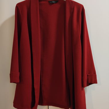 Red lightweight women's jacket by EVANS
