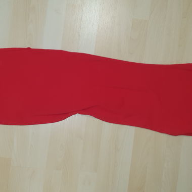 Robe longue rouge