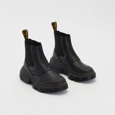 Chelsea Boot UNISEX PLATEAUSTIEFEL- black lunar