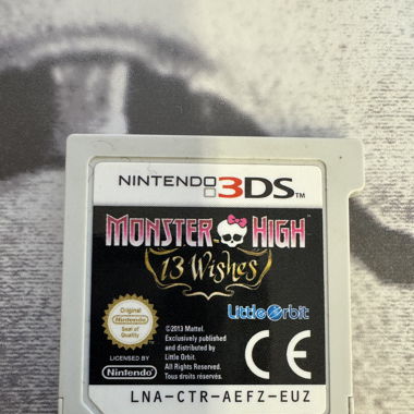 Nintendo 3DS monster high 13 wishes