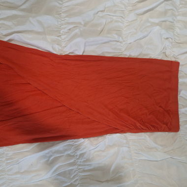 AMISU Orange Skirt