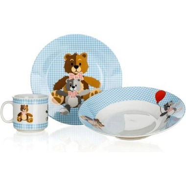 Banquet Teddy Bear Abendessen-Set für Kinder