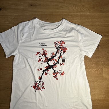 Cherry Blossom White T-Shirt
