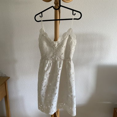 Abito Bianco in Pizzo