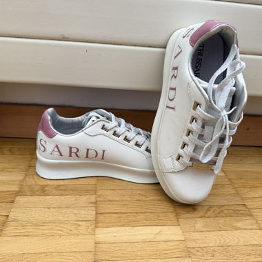 White Trussardi Sneakers