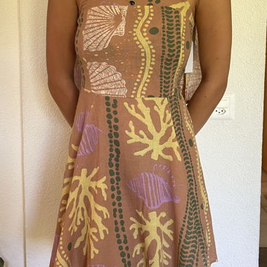 Robe d'été sans manches en A