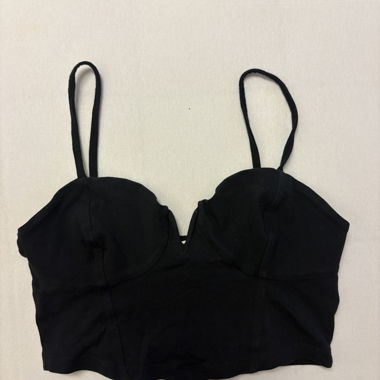 Black Bustier Top