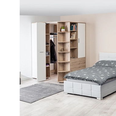 Komplettes Bett