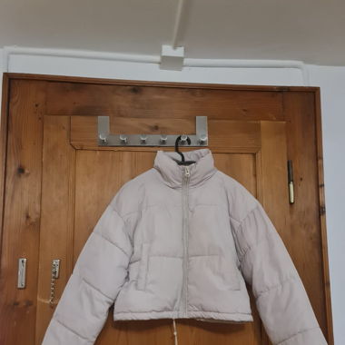 Doudoune blanc cassé 