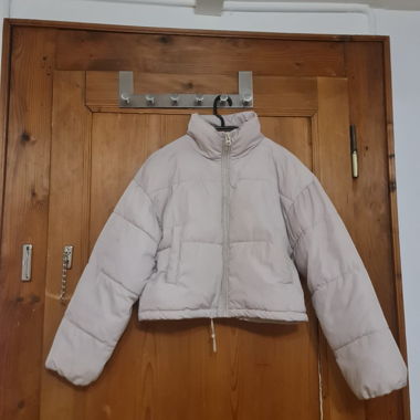 Doudoune blanc cassé 