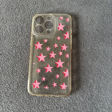 Phone case with stars