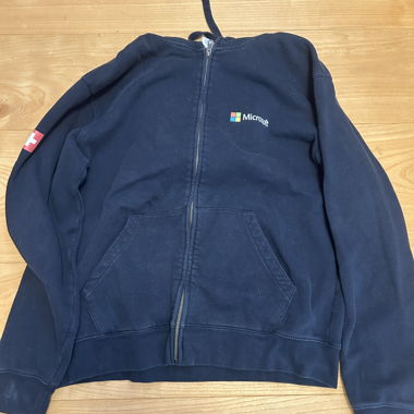 Microsoft Zip Hoodie XL