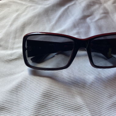 Übergrosse eckige Sonnenbrille