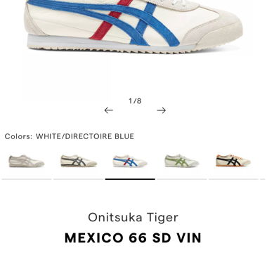 Brandneue Onitsuka Tiger Mexico 66 SD Vintage