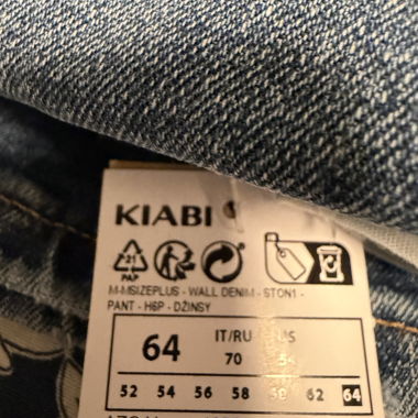 KIABI Denim Jeans size 64