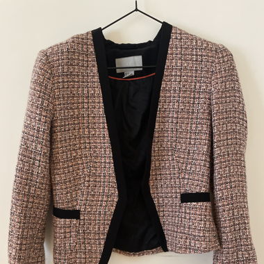 Blazer kurz tweet Chanel style