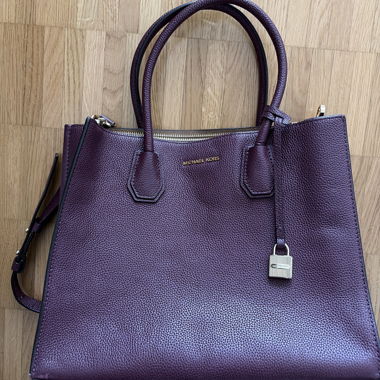 Sac cabas Mercer bordeaux Michael Kors
