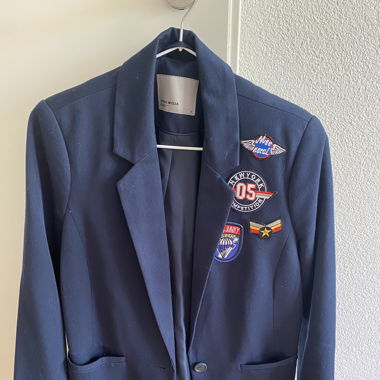 Veste blazer bleu foncé 