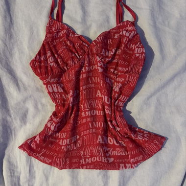 Top rosa