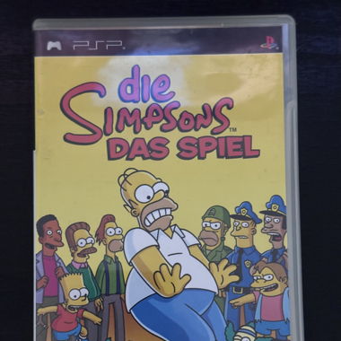 Simpsons Spiel PSP