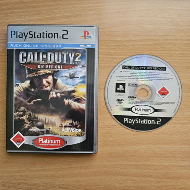 Call of Duty 2 Big Red One Platinum (PS2)