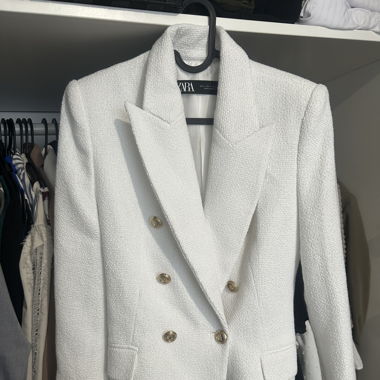 Zara blazer weiss