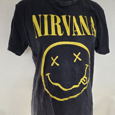 T-shirt Nero Nirvana
