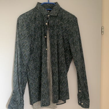 Chemise à manches longues à motif