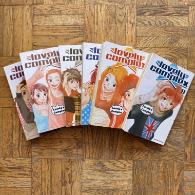 Manga Lovely Complex lot de 6