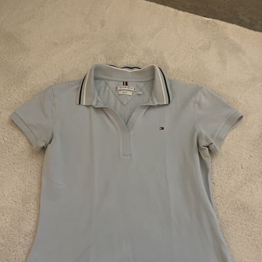 Polo Tommy Hilfiger bleu clair