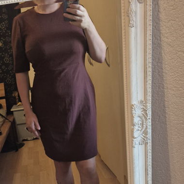 Burgundy Dress