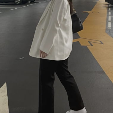 White blazer