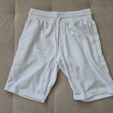 Short de sport blanc