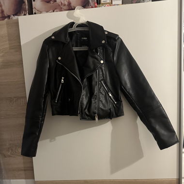 Lederjacke 