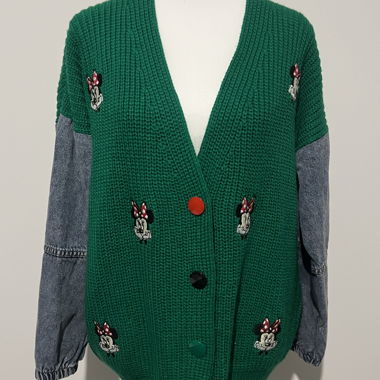 Harvest  Cardigan mit Stickereien
