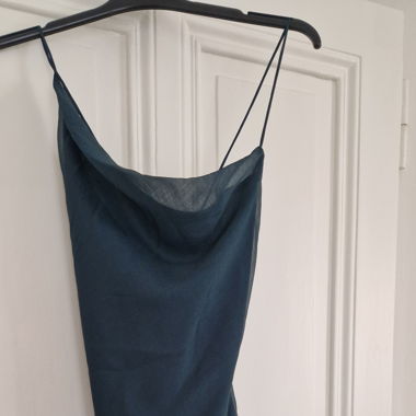 Sommerkleid aus Voile in Waldgrün