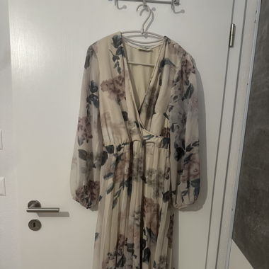 Blumen Kleid langarm 