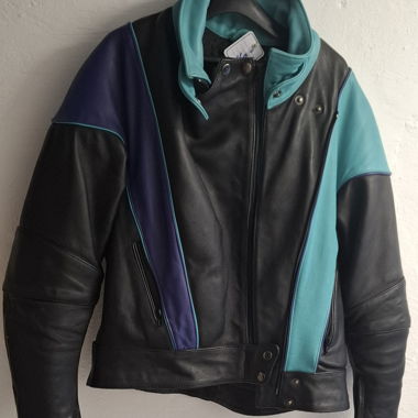 Motorrad Echt Leder Jacke Neu