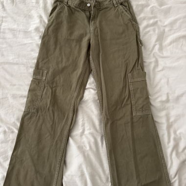Pantalon cargo olive
