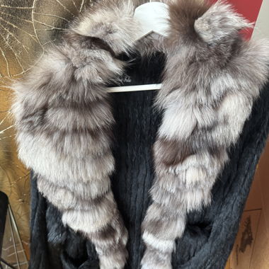 Veste femme fourrure 