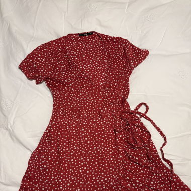 Polkadot Wickelkleid