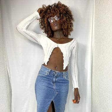 Jupe Charlie en jeans 