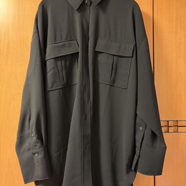 Camicia nera oversize H&M