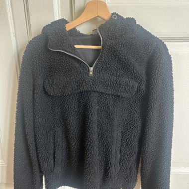 Black Teddyfleece Jacket