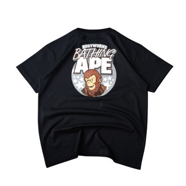 BAPE Graphic Tee 'Black' (M)