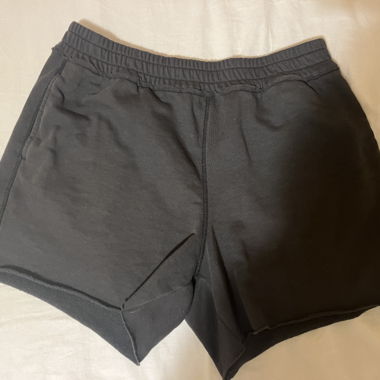 Black H&M sweat shorts
